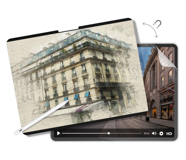 MAGEASY EasyPaper Pro do iPad mini 8.3" (Transparent) - 1415940 - zdjęcie 3
